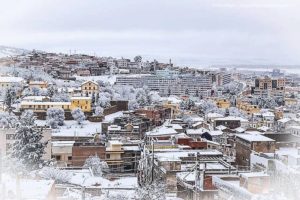 Tiaret sous la neige (Algérie)