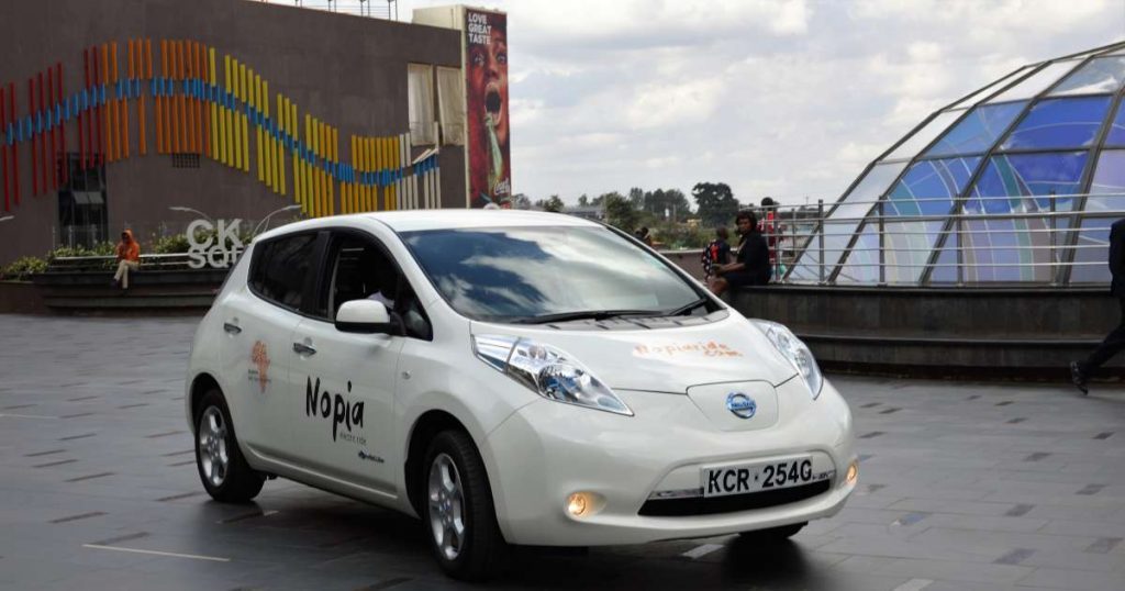 KENYA: EkoRent embarks on electric taxi in Nairobi, like Uber©Nopia Ride