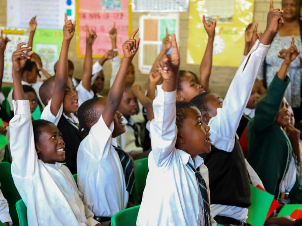 IVORY COAST: UNICEF builds classrooms with recycled plastic ® Sunshine Seeds/Shutterstock