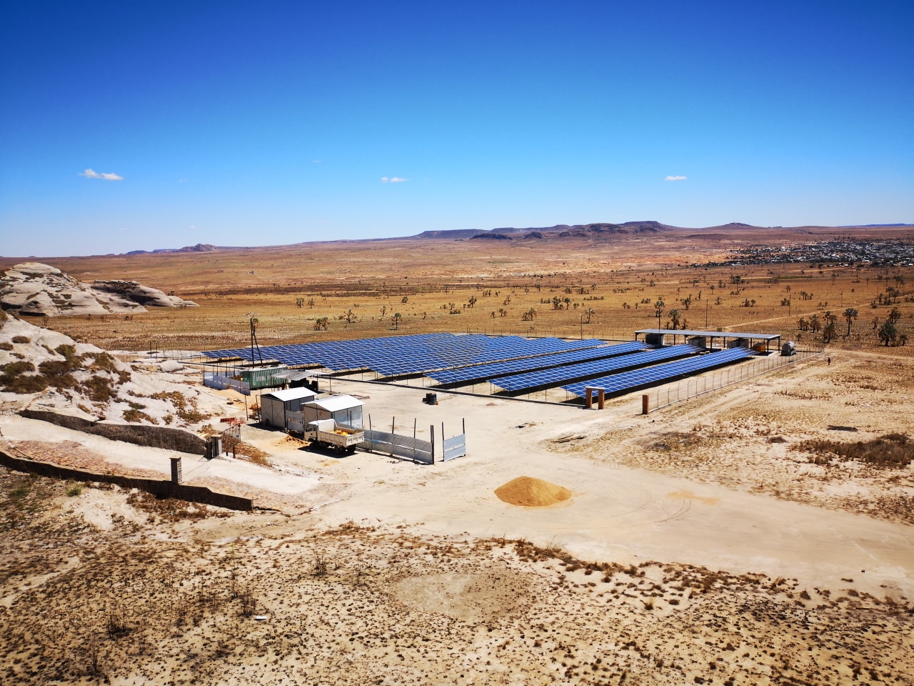 MADAGASCAR: Cap Sud connects mini hybrid solar power plant near Ilakaka ...