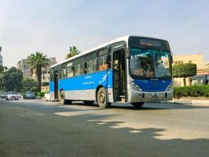 EGYPT: Government launches first electric bus service©Egyptian Studio/Shutterstock