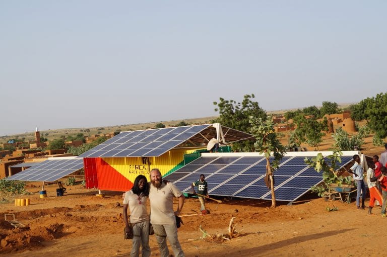 MALI: Africa Green Tec installs containerised solar mini grid in Dalakana©Africa Green Tec