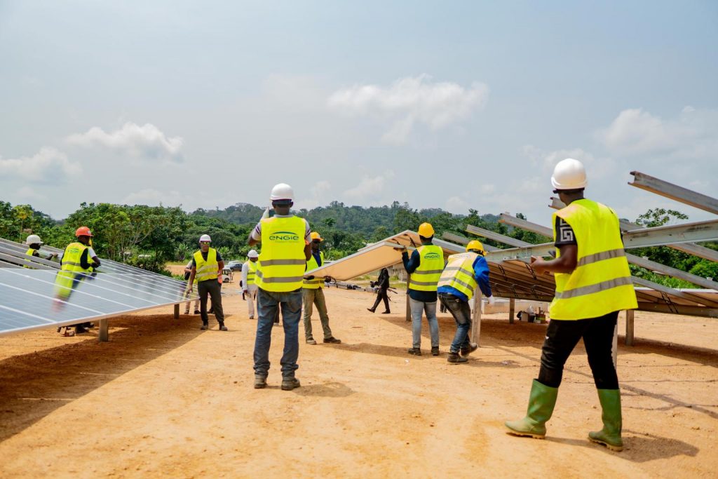 GABON: Ausar Energy and CDC launch the Ndjolé hybrid power plant construction©Engie