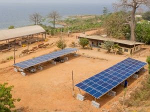 GHANA : Redavia connecte une petite centrale solaire pour la scierie de KKTR©Redavia