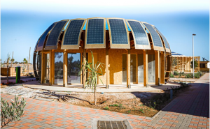 MAROC : un écobâtiment révolutionnaire combine le chanvre et l’énergie solaire ©Solar Decathlon Africa