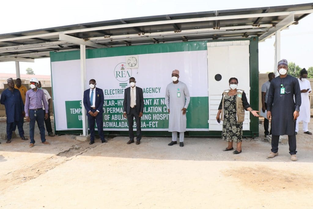 NIGERIA: REA urgently installs mini-grids for Covid-19 care centres©REA