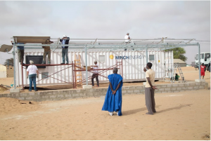 AFRICA: Winch launches containerised solar-lit clinics©Winch Energy