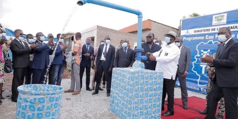 IVORY COAST: The government inaugurates drinking water projects in Sinfra and Gagnoa©Presidency of the Republic of Ivory Coast