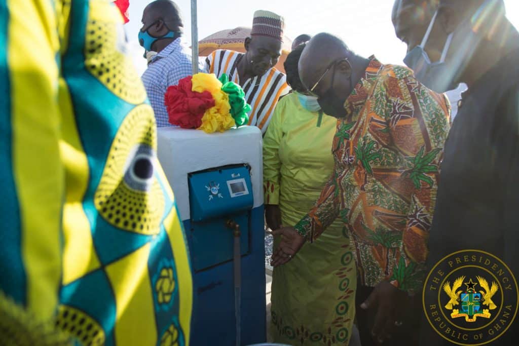 GHANA : le gouvernement inaugure un système d’adduction d’eau potable dans l’Upper West©Présidence de la République du Ghana