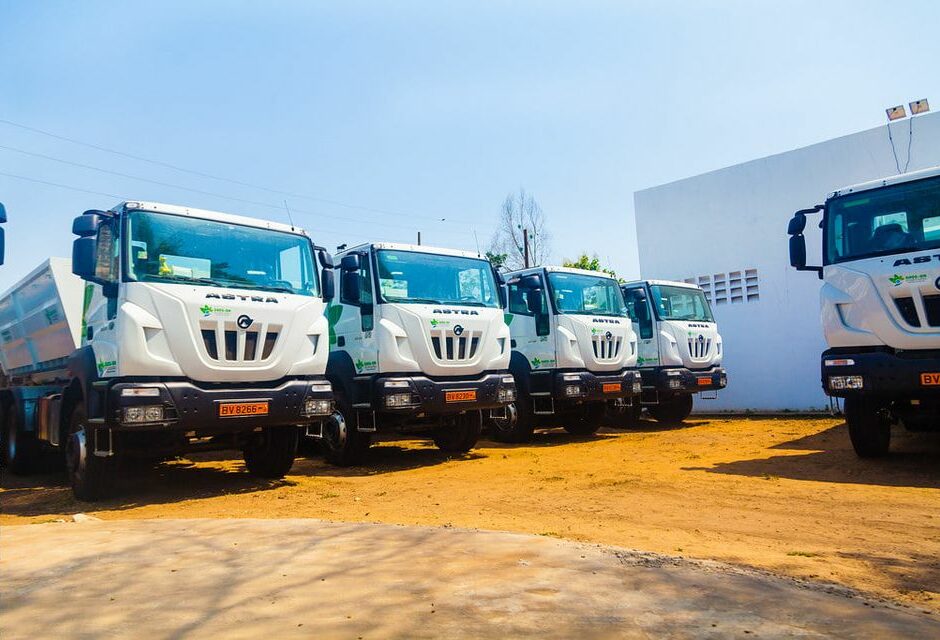 BÉNIN : la SGDS-GN s’équipe de 80 camions pour améliorer la collecte des déchets©SGDS-GN