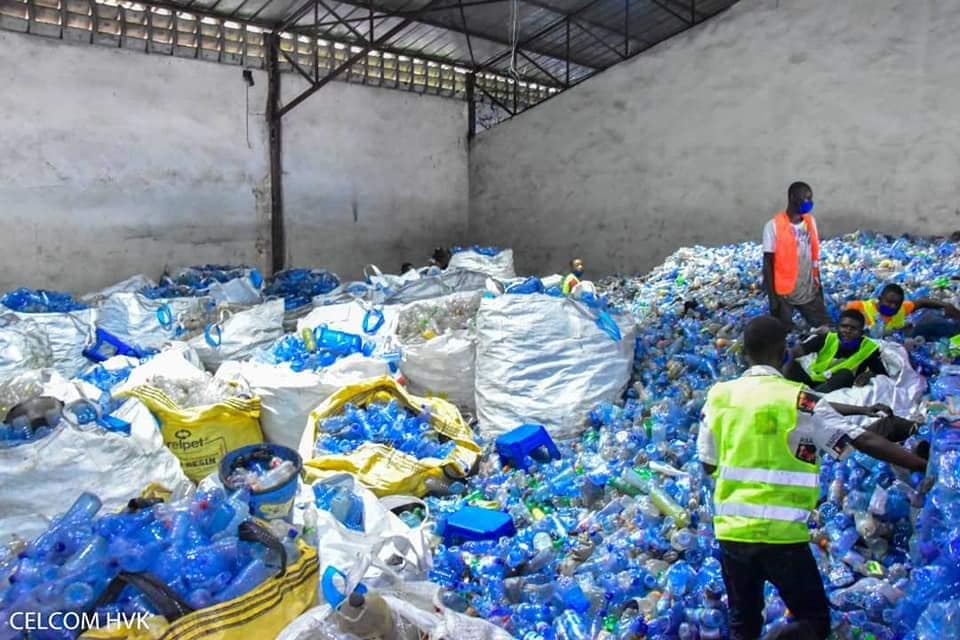 DRC: "Kintoko" initiative to collect 50 tonnes of plastic per day ©OK PLAST