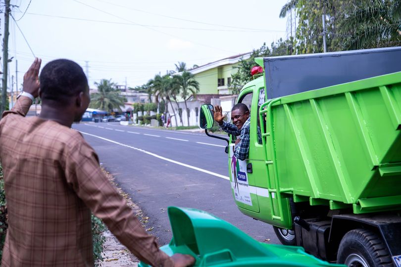 GHANA : Dispose Green collectera les déchets solides à la demande dans tout le pays©Dispose Green