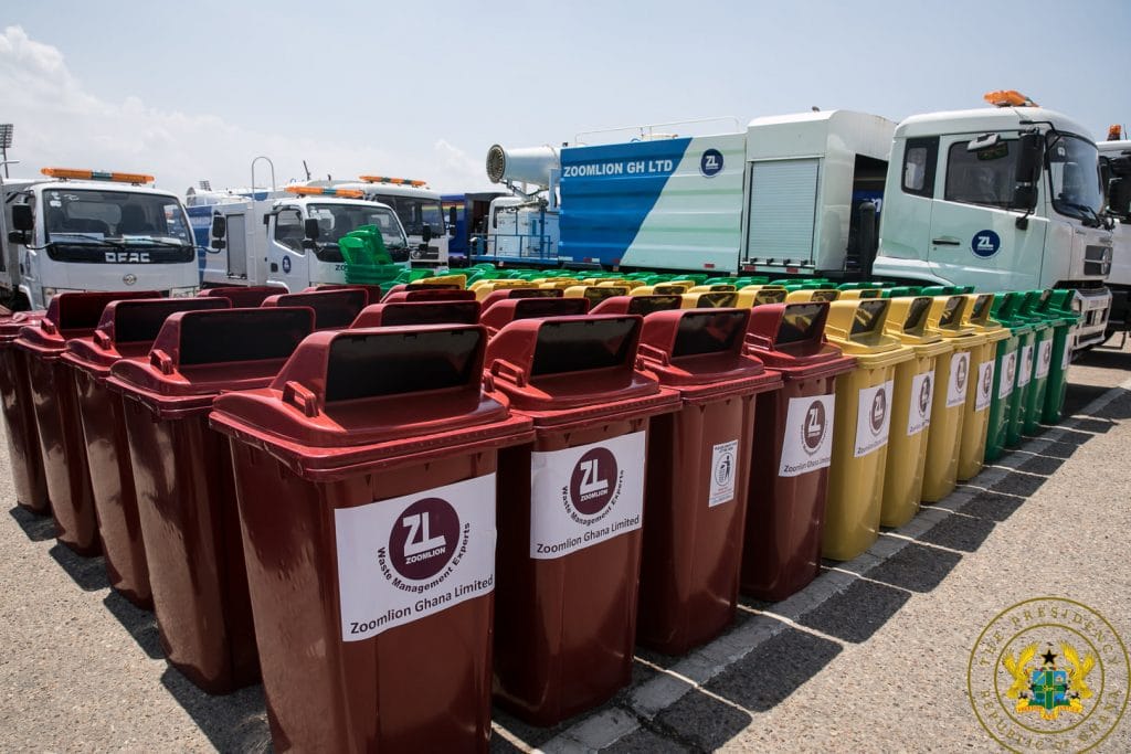 GHANA: Zoomlion boosts its operational performance with 101 refuse trucks ©Presidency of the Republic of Ghana