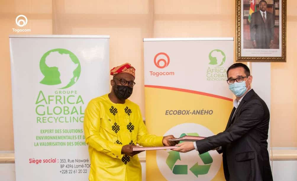 TOGO: Togocom partners with Africa Global Recycling for waste recycling©Togocom