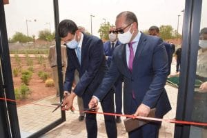 MAROC : une ligne de production de bornes de recharge pour VE inaugurée à Benguerir© Iresen