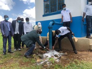 UGANDA: A new drinking water supply system supplies 28,500 people in Moyo©Ministry of Water and Environment in Uganda