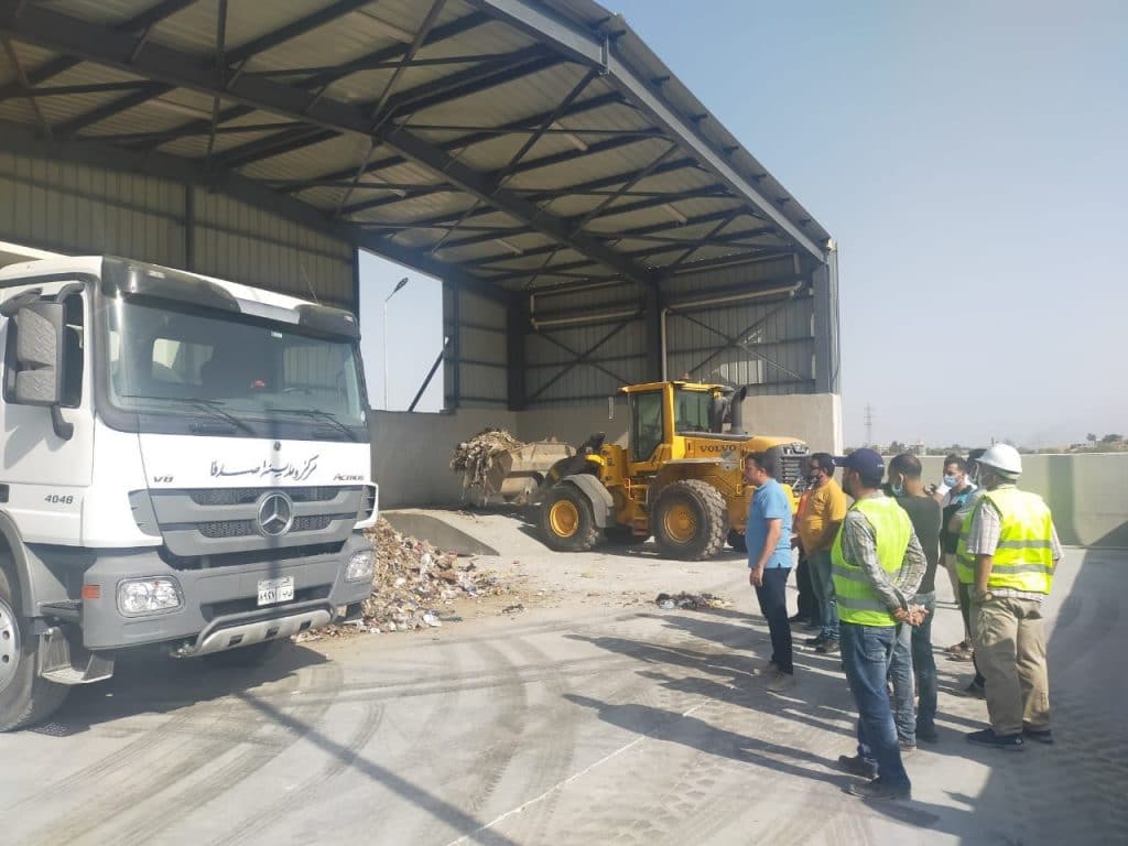 EGYPT: Two solid waste transit stations inaugurated in Asyut©Egyptian Ministry of Environment