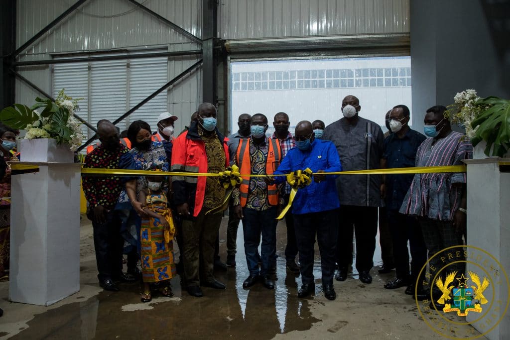 GHANA : une nouvelle usine valorise les déchets solides dans la ville d’Accra©Présidence de la République du Ghana