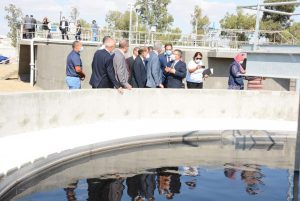 TUNISIA: the new Sabikha wastewater treatment plant serves 9,000 people©Onas