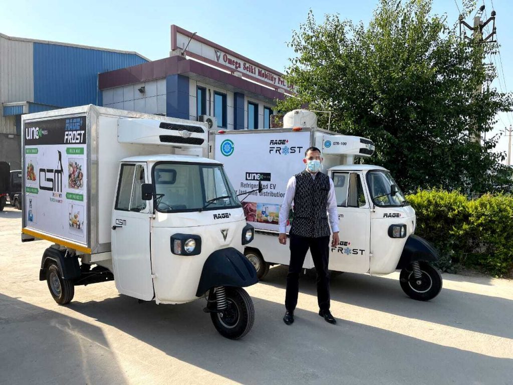 ÉGYPTE: l’indien Omega Seiki va distribuer ses tuk-tuks électriques via Rabbit Express© Omega Seiki