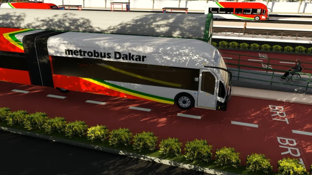 SENEGAL: Meridiam to manage Dakar's electric rapid bus network from 2023© CETUD