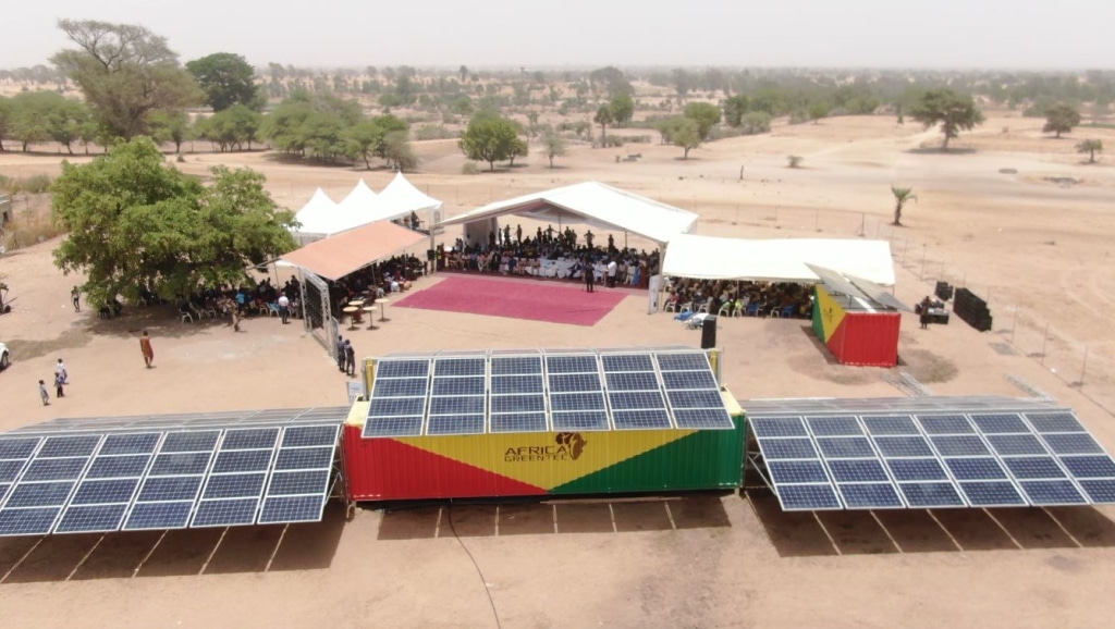 SÉNÉGAL : soutenu par Siemens, l’ImpactSite solaire d’Africa GreenTec débarque à Ndiob© Africa GreenTec