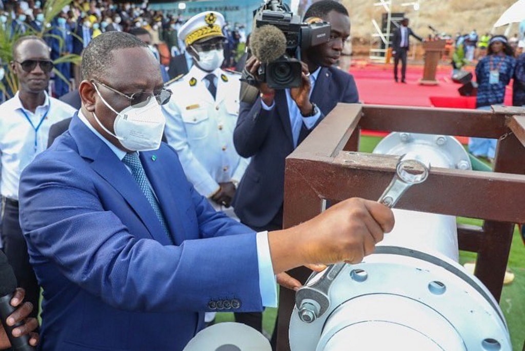 SENEGAL: criticized, the desalination plant of Mamelles now under construction © Presidency of the Republic of Senegal