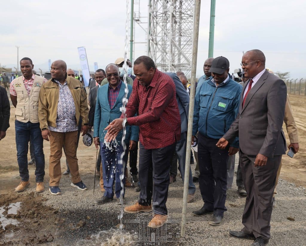 KENYA: Water supply system comes on stream in Naivasha Industrial Park©Presidency of the Republic of Kenya