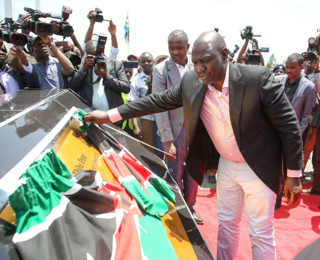 KENYA: William Ruto inaugurates Thiba irrigation dam for 5,000 households©Presidency of the Republic of Kenya