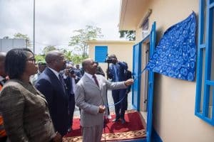 GABON: A new drinking water plant comes into service in Mouila ©Presidency of the Republic of Gabon