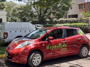 KENYA: NopeaRide's electric taxi service in Nairobi comes to an end© EkoRent Africa