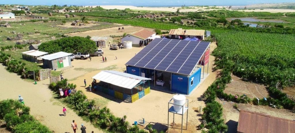 MADAGASCAR : une solution intégrant le solaire face à la crise climatique dans le sud ©PAM Madagascar