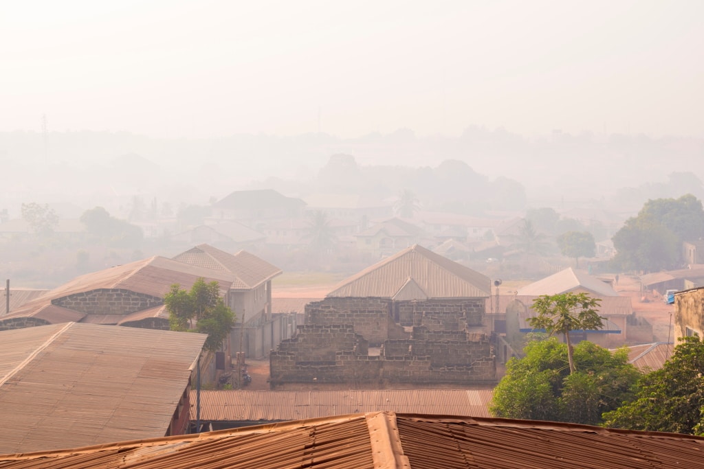 TOGO: From Kévé to Lomé, a dry and dusty wind pollutes the air in the south© i_am_zews/Shutterstock