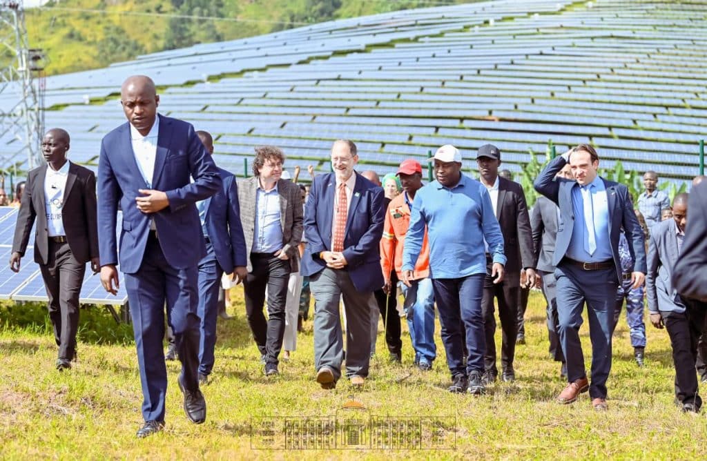 BURUNDI: Gigawatt Global to double capacity of Mubuga solar plant © Présidence de la République du Burundi