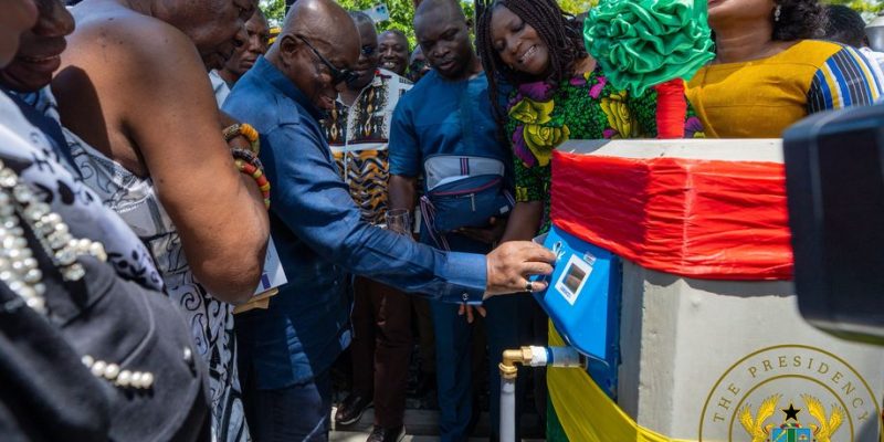 GHANA : à Adaklu, 95 communautés raccordées à l’eau potable ©Présidence du Ghana