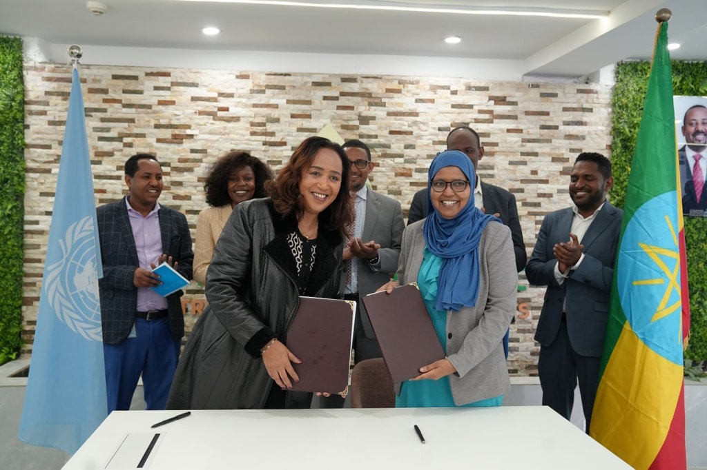 ETHIOPIA: UNOPS to support irrigation of 6.8 million hectares of land ©Ethiopian Ministry of Irrigation