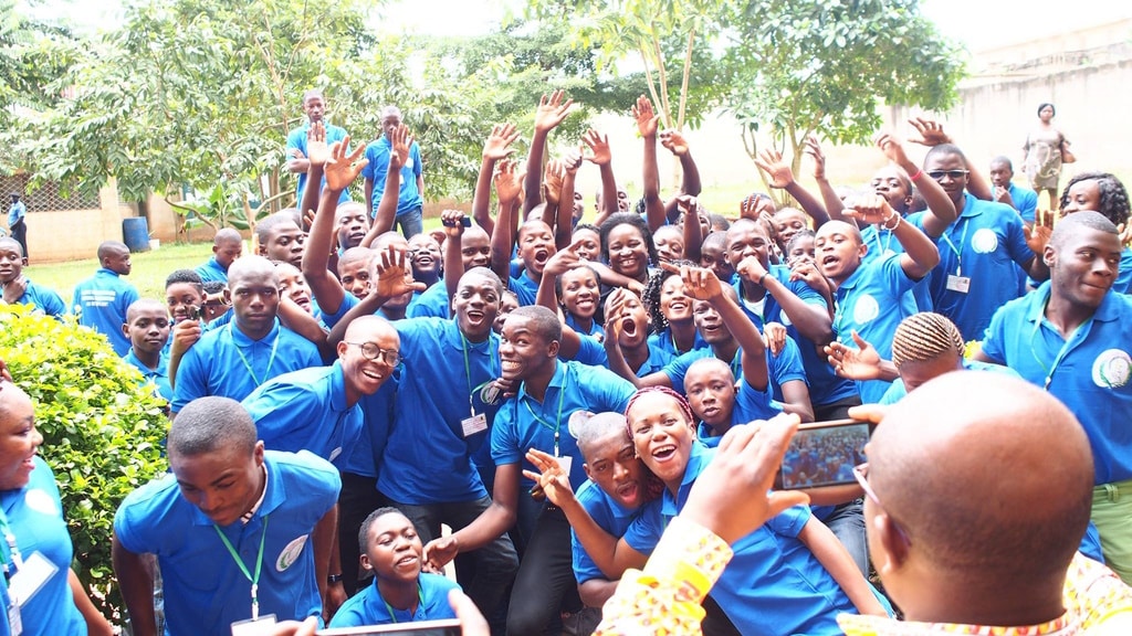 CAMEROON: 150 young people in the Littoral region receive training on SDGs 6, 14, 15 ©ASCNDP