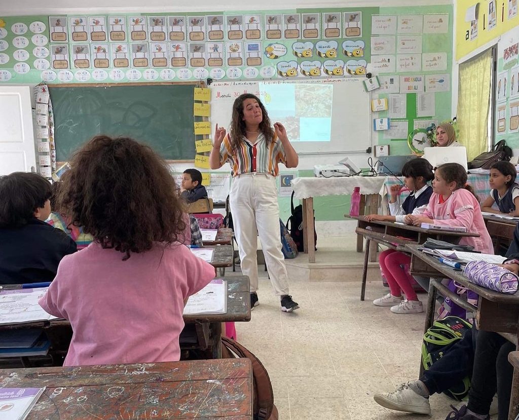 TUNISIA: pupils trained in waste sorting in Kairouan, Gafsa and Bizerte©Tunisie Recyclage