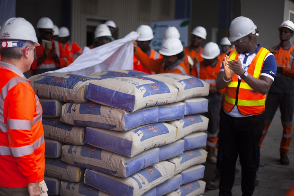 NIGERIA : Lafarge lance « Eco Label », un ciment bas-carbone pour l’écoconstruction© Lafarge Africa