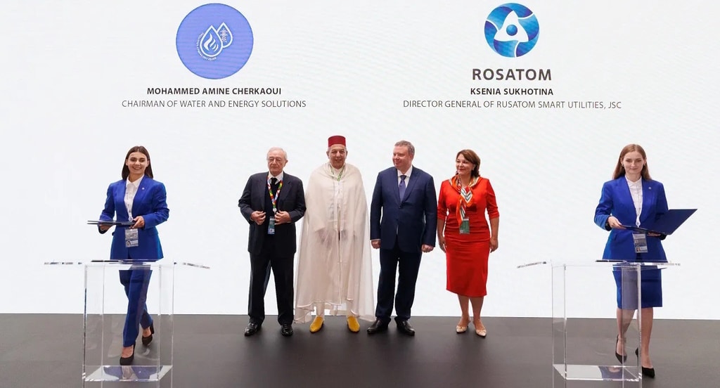 MOROCCO: Russia's Rosatom signs for new water purification solutions ©Rosaton