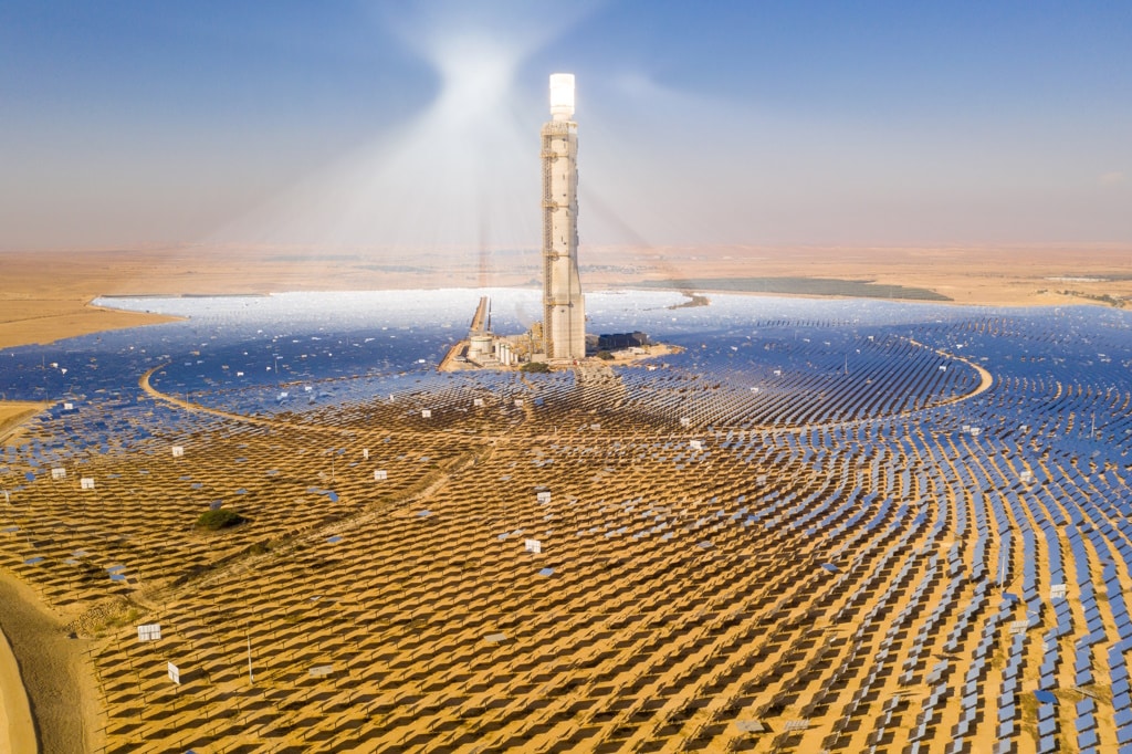 EGYPT: thermodynamic solar power to desalinate seawater ©StockStudio Aerials/Shutterstock