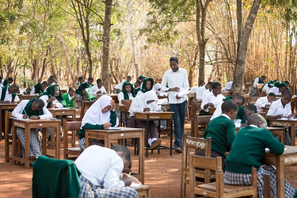 Education systems facing challenge of climate change: where does Africa stand? © ©GPE