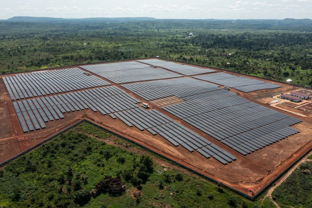 RCA : la deuxième centrale solaire photovoltaïque (25 MWc) du pays inaugurée à Danzi © Banque mondiale