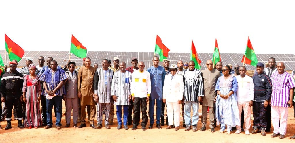 BURKINA FASO : 2 centrales solaires photovoltaïques (68MWc) inaugurées à Kodéni et à Pâ © Ministère de la Transition Energétique, des Mines et des Carrières du Burkina Faso