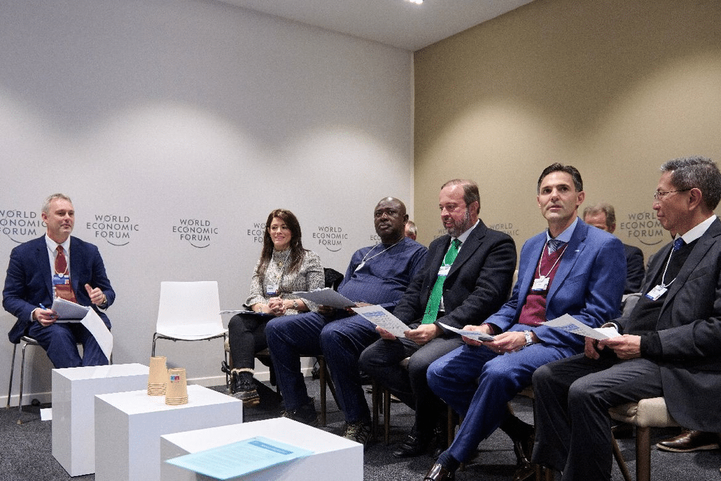 Davos 2024 : un réseau pour financer la transition énergétique dans les pays du Sud © Rania A. Al-MashatRania A. Al-Mashat