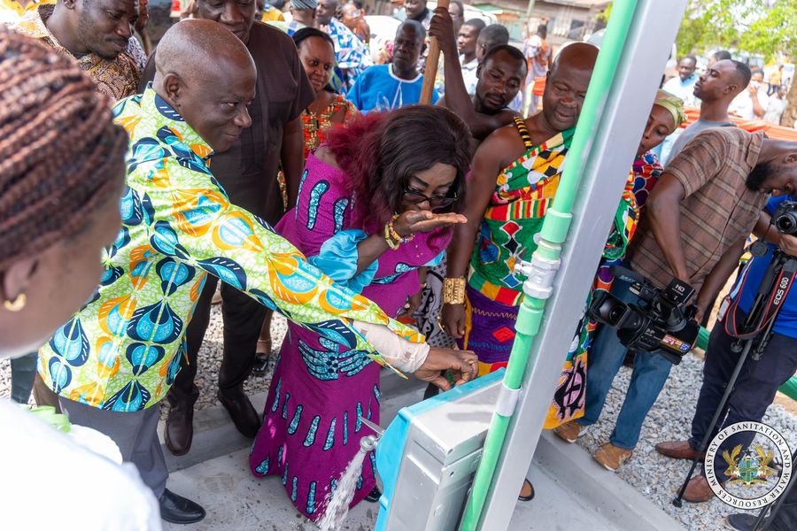 GHANA : 434 communautés désormais mieux desservies en eau potable dans la Volta ©Ministère ghanéen de l'Assainissement et Ressources en eau