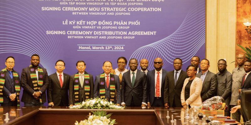 GHANA: Jospong to distribute electric vehicles from Vietnamese VinFast ©Jospong