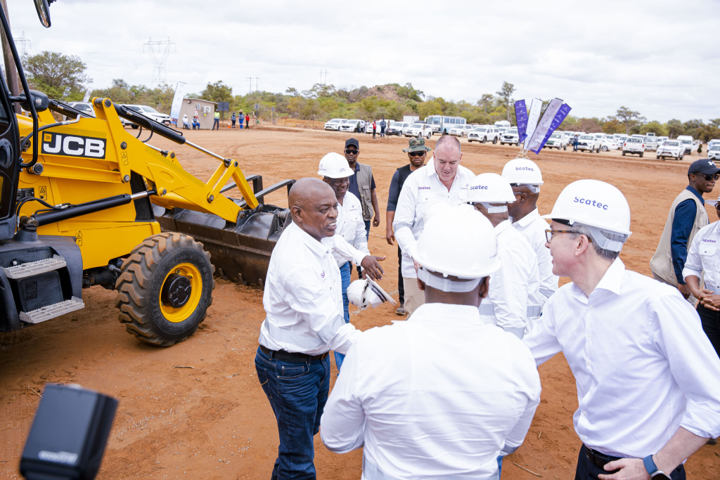 BOSTWANA: work starts on the country's largest solar farm at Mmadinare ©Scatec