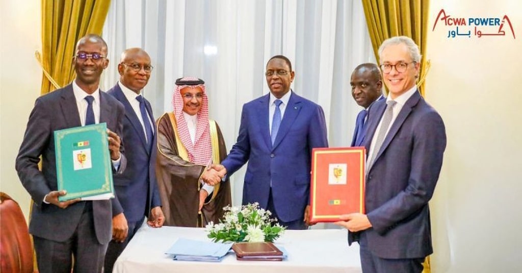 SÉNÉGAL : avant son départ, Macky Sall signe un PPP pour le dessalement à Dakar ©Acwa Power