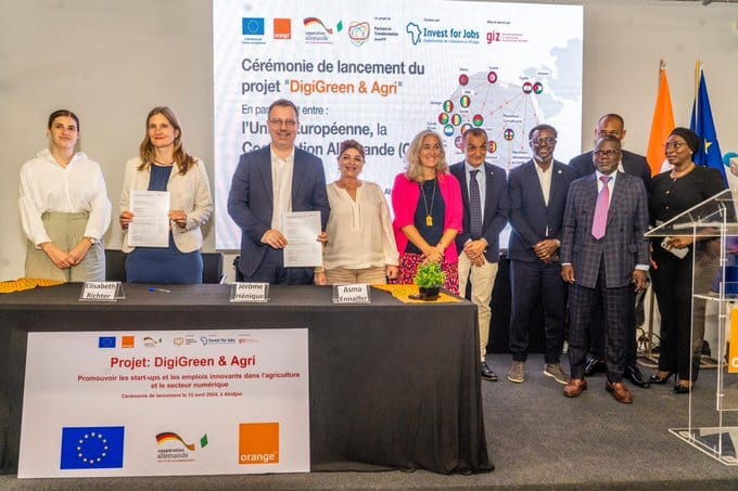 Orange, l’UE et la GIZ investissent 7,6 M€ dans les start-up ivoiriennes de l’agritech © Orange